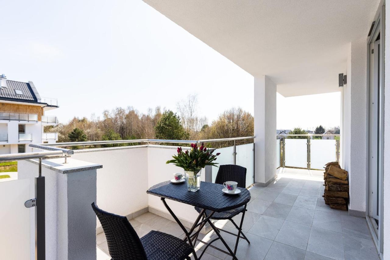 Apartament Z Basenem I Kominkiem ,,Baltic Sun” Sztutowo Buitenkant foto